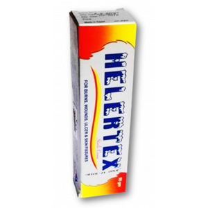 HELERTEX CREAM ( ARGININE + ZINC OXIDE + VITAMIN E + ONION HONEY + TEA TREE OIL + CALENDULA EXTRACT + ALOE VERA + OLIVE LEAF + ROSEHI ) 50 GM